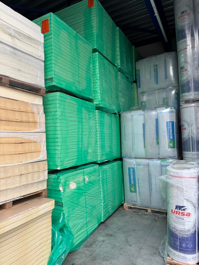 Pir b keus 60mm 120x250 hele nette platen 8 euro per m2, 4 tot 8 cm, Ophalen of Verzenden, Zo goed als nieuw, Hardschuim (Pir)