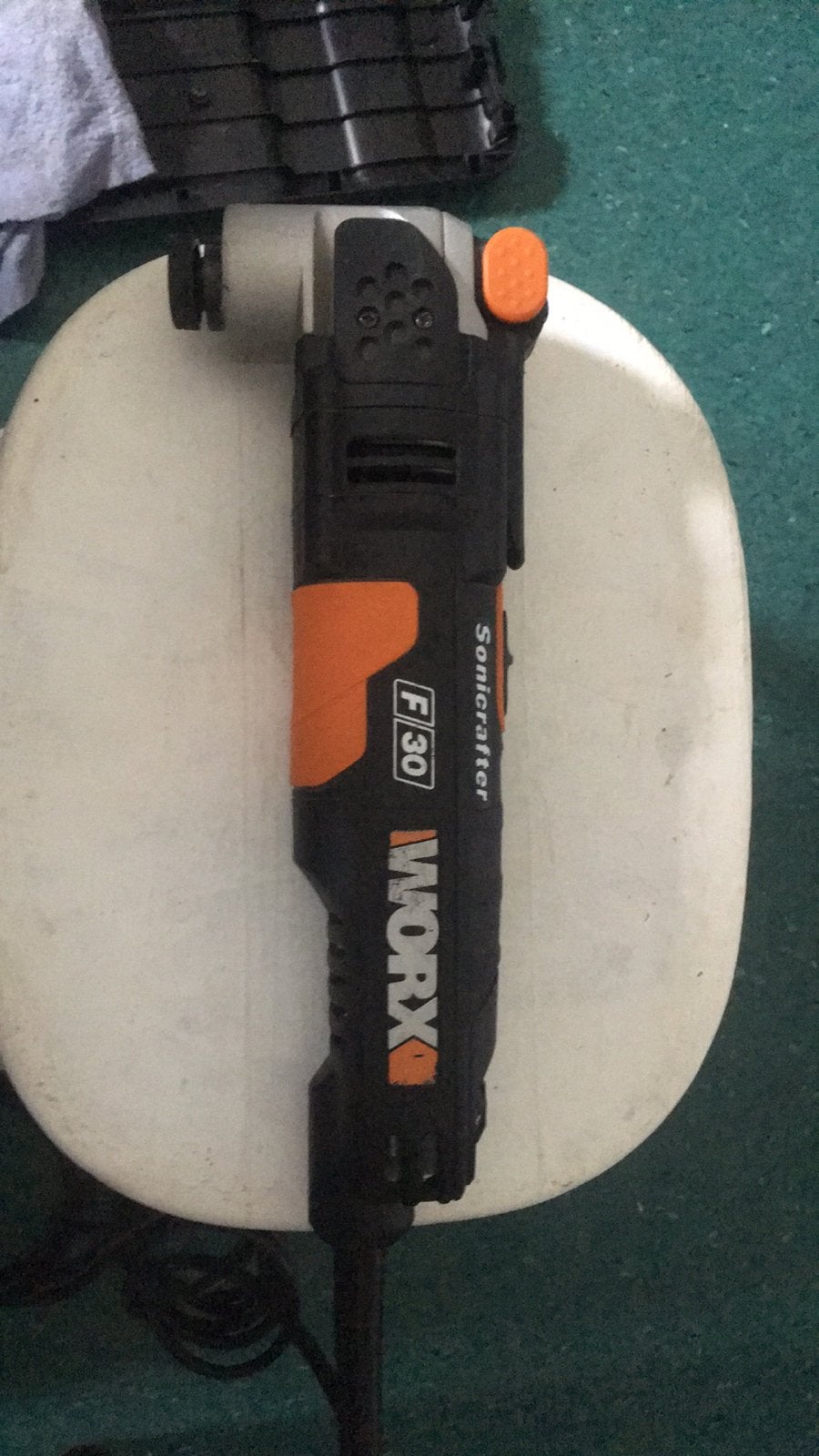 Worx multitool F30, Ophalen, Zo goed als nieuw