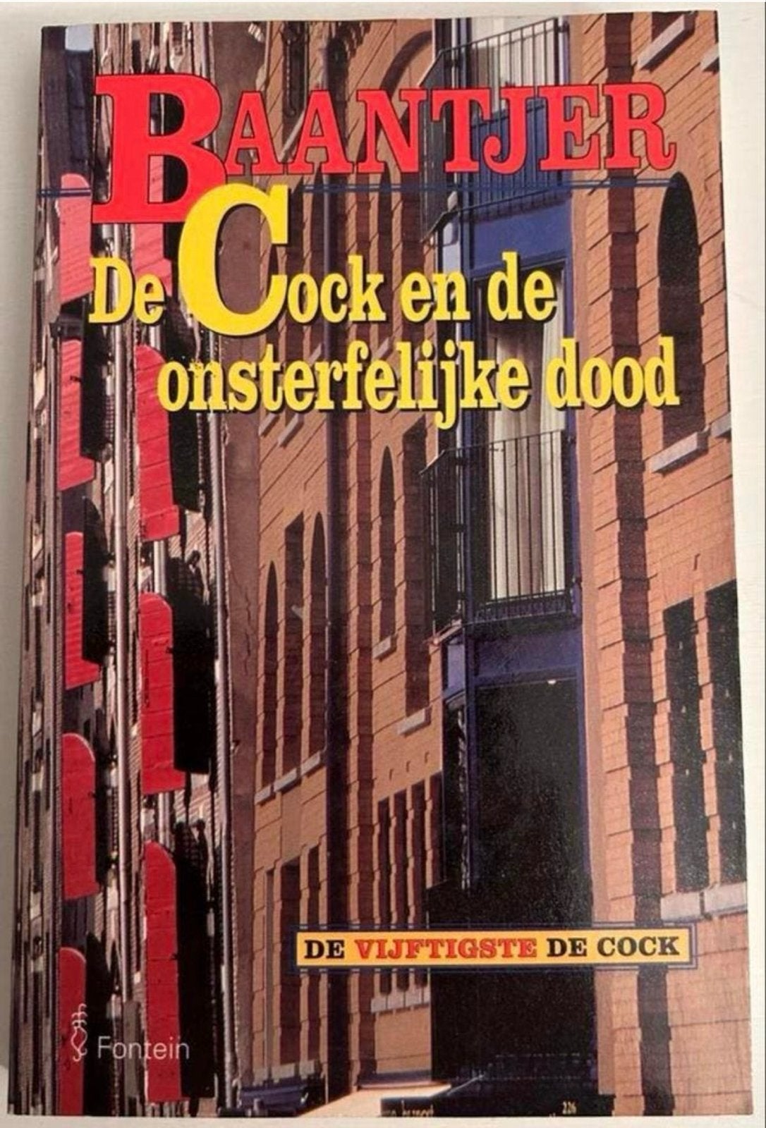 Baantjer: De Cock en de onsterfelijke dood, Boeken, Detectives, Zo goed als nieuw, Tv-bewerking, Ophalen of Verzenden