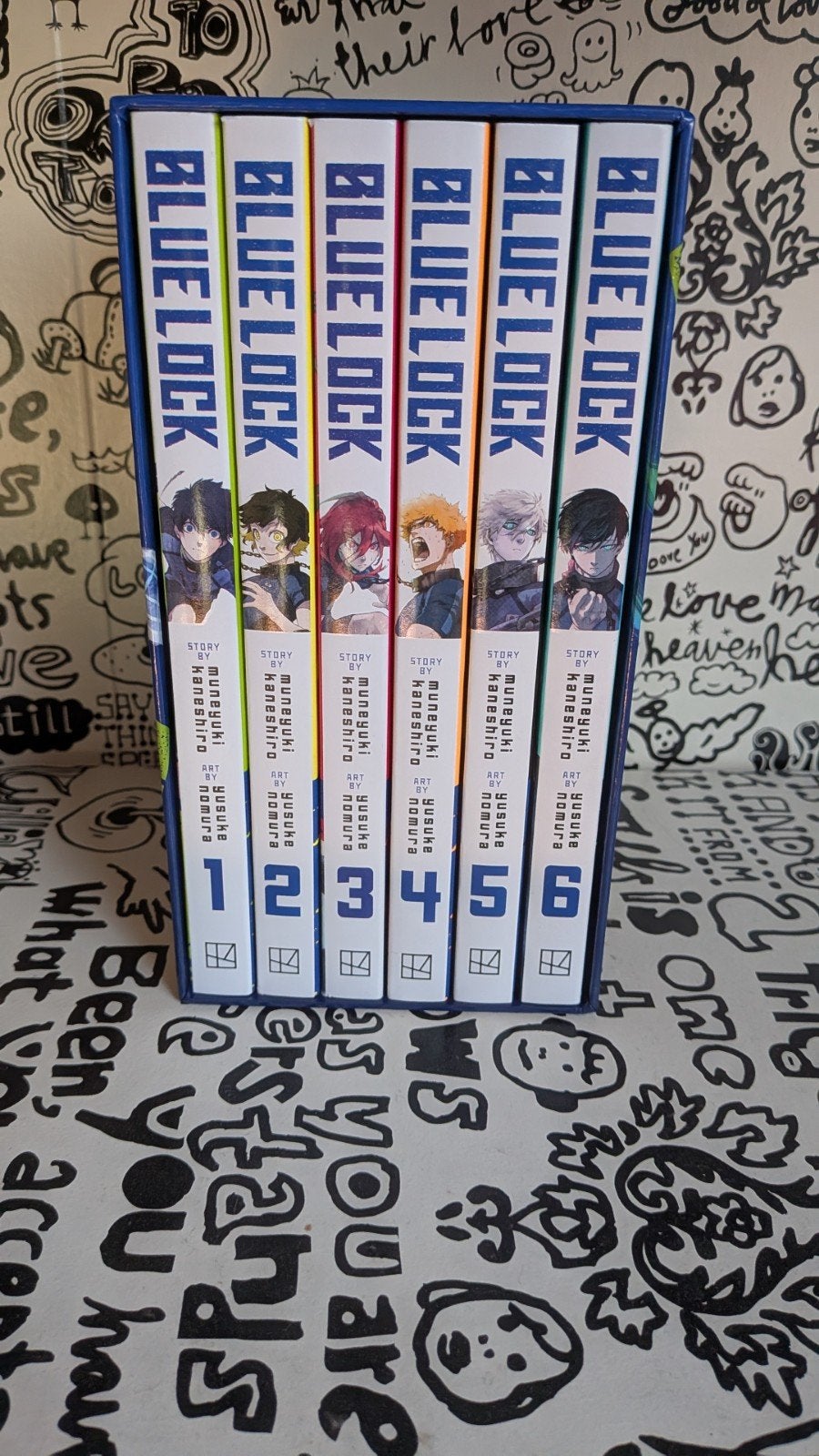 Blue Lock Box Set Seizoen 1 Deel 1 (Volumes 1-6) Manga, Ophalen of Verzenden