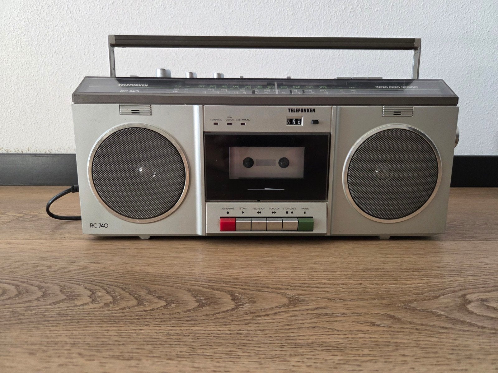 Telefunken RC 740 Stereo Radio Recorder, Ophalen of Verzenden, Gebruikt, Radio