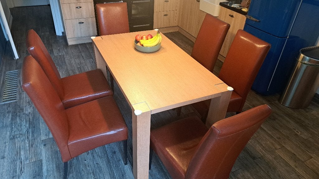 6 eetkamerstoelen, Ophalen, Overige materialen, Gebruikt, Overige kleuren