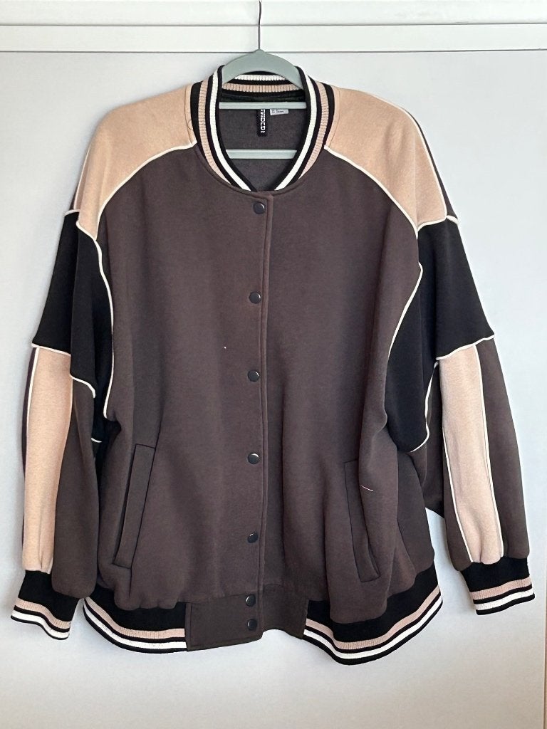 H&M Divided bomberjas maat M bruin, Maat 38/40 (M), H&M, Bruin, Ophalen of Verzenden