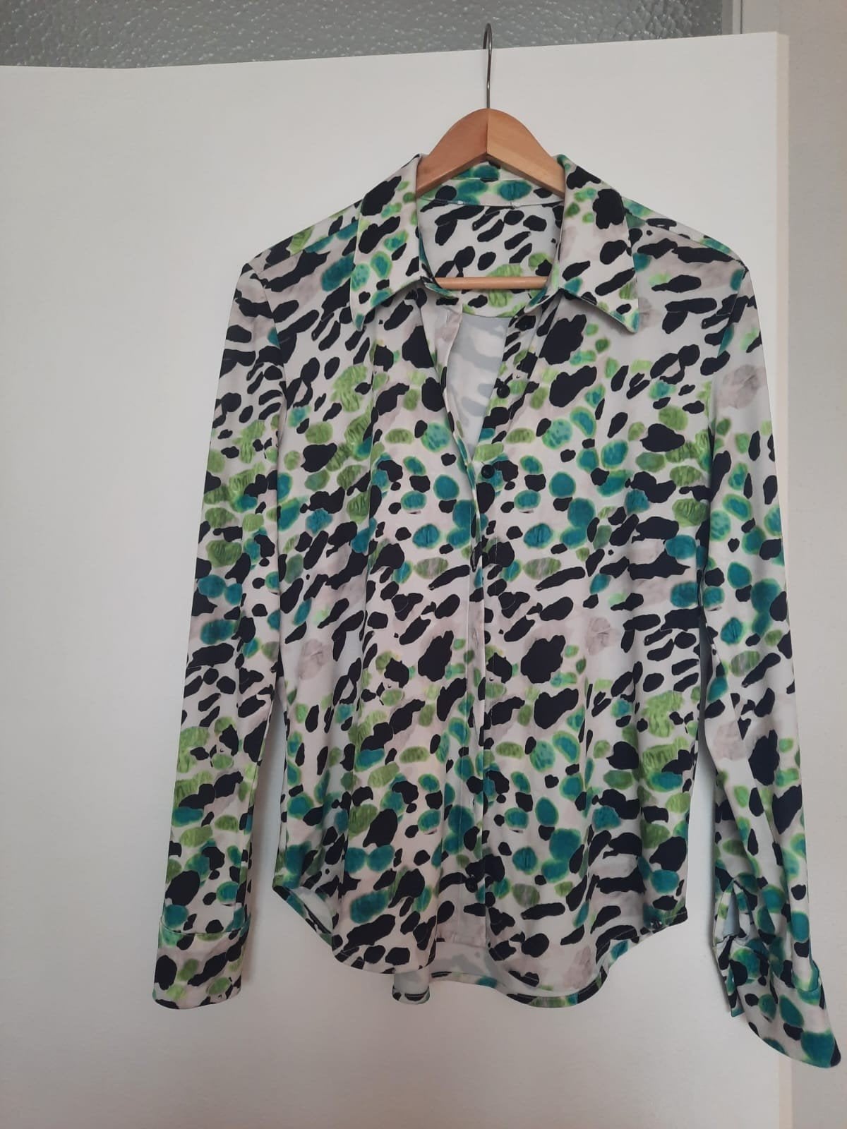 Maicazz blouse met print, maat 38, Ophalen of Verzenden