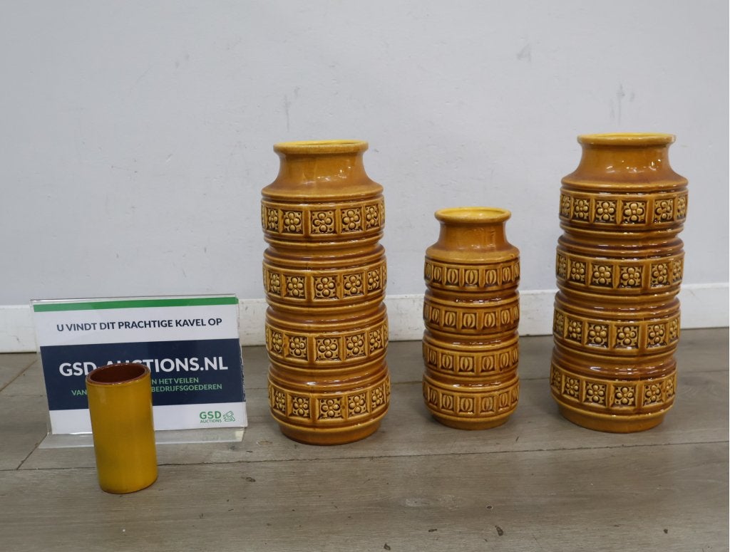 Set West Germany Vazen - Vintage Jaren '60, Ophalen of Verzenden