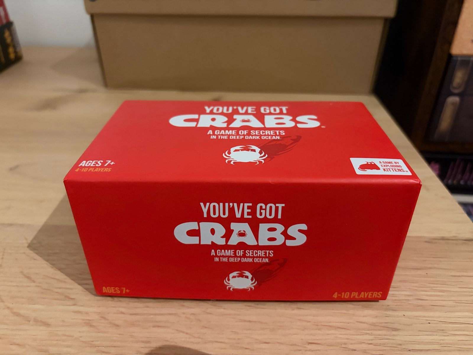 You've Got Crabs: Een spel van geheimen in de diepe oceaan, Hobby en Vrije tijd, Gezelschapsspellen | Bordspellen, Drie of vier spelers
