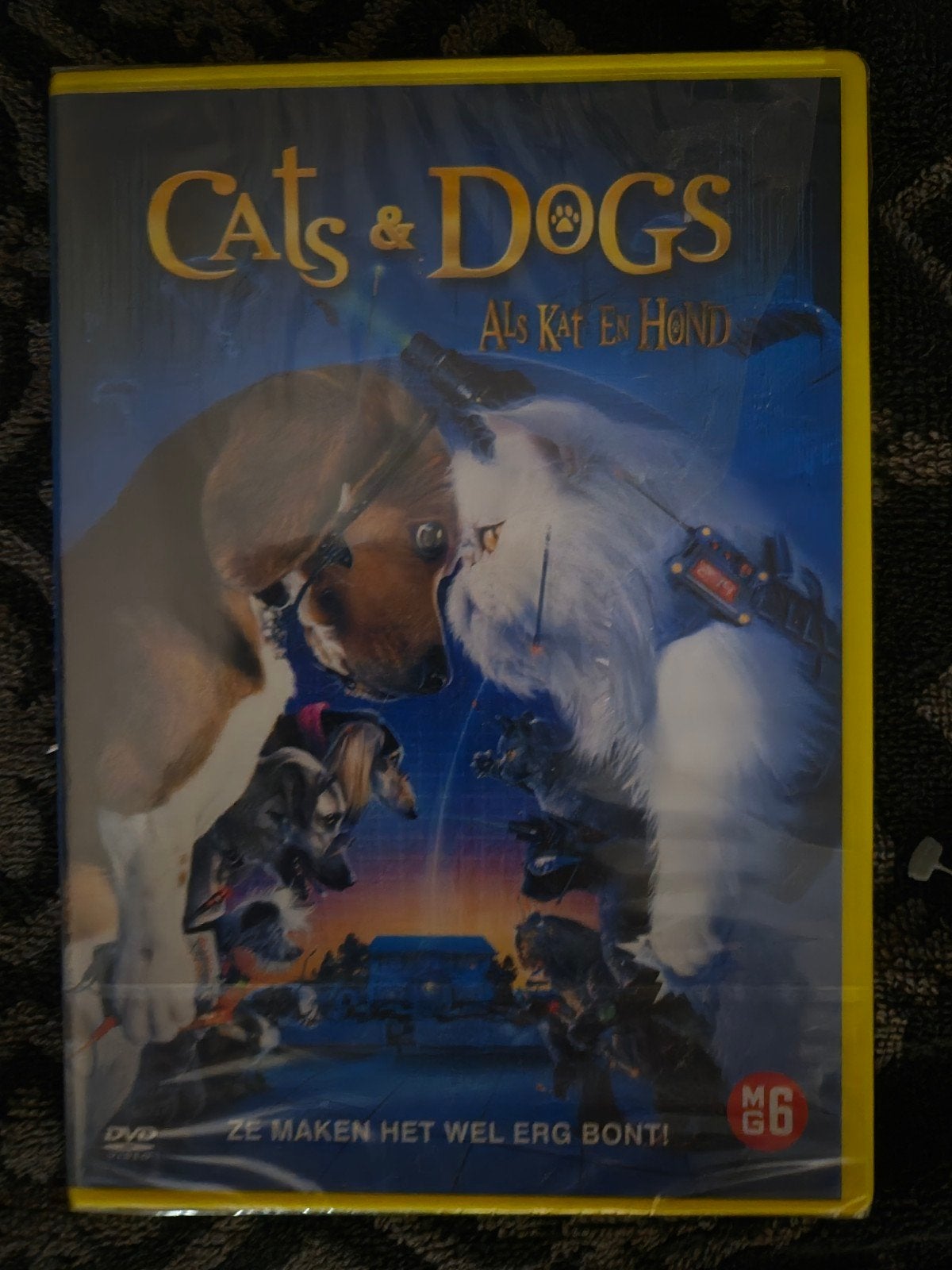 Cats & Dogs - Als Kat en Hond (DVD), Bonusmateriaal, Nederlands, Ophalen of Verzenden, Kinderprogramma of -film