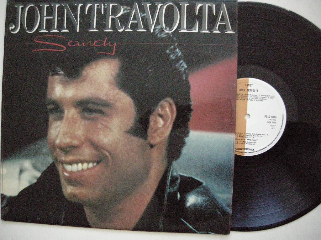 John Travolta Sandy - LP vinyl zgan, Ophalen, 1970 - 1979, Zo goed als nieuw, 12 inch