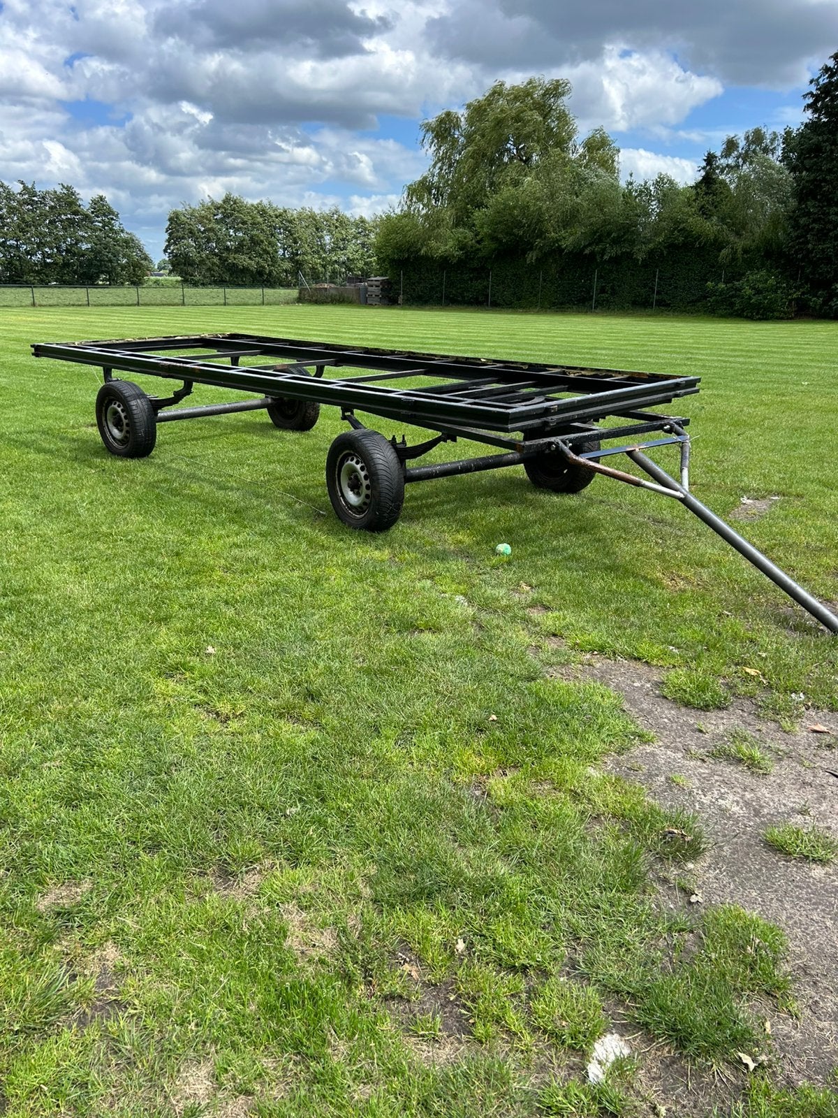 Platte wagen, 100 liter of meer, Ophalen, Zo goed als nieuw, Transportkar
