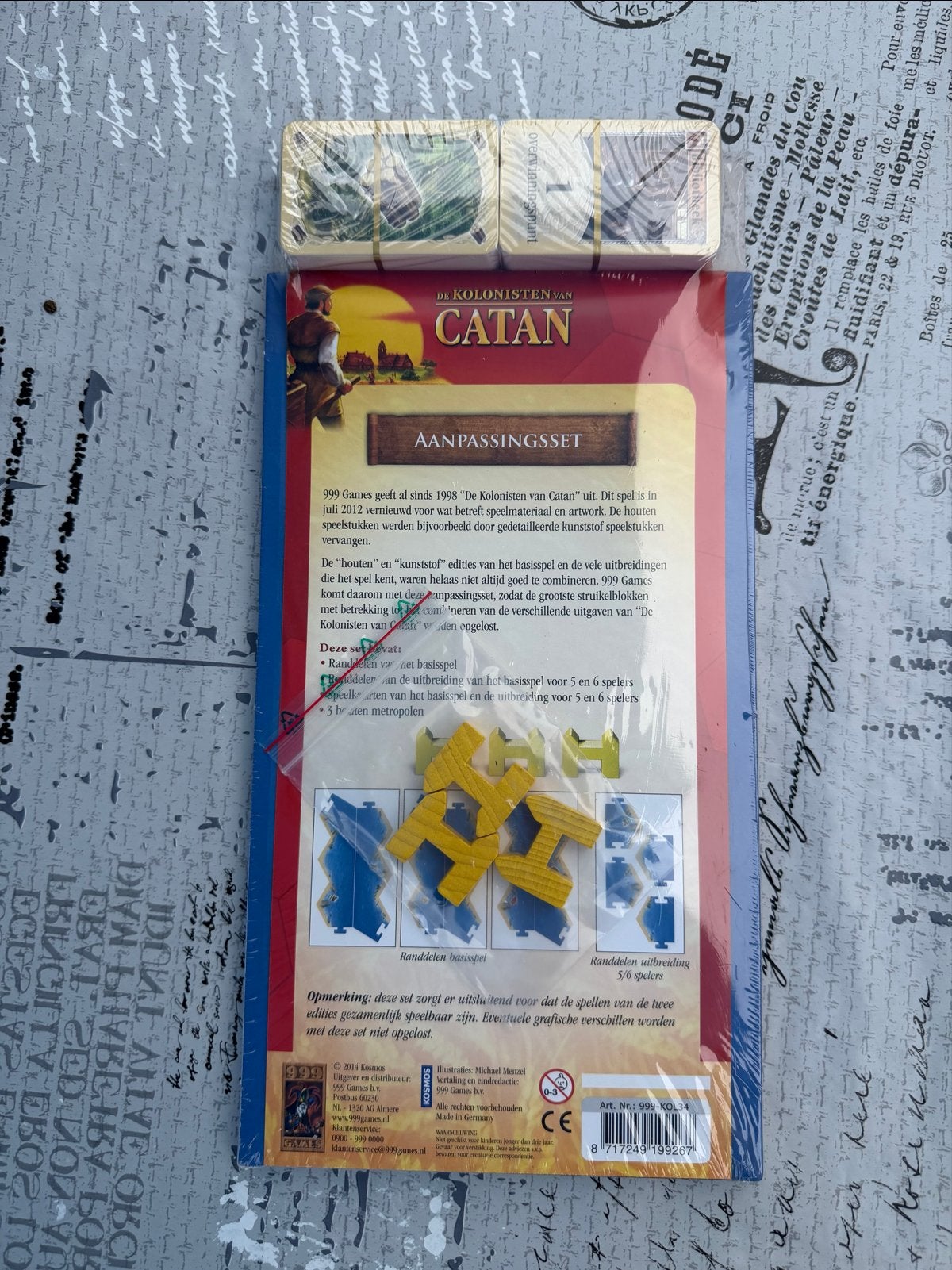 Catan Aanpassingsset (Nieuw in verpakking), Vijf spelers of meer, Ophalen of Verzenden, Nieuw