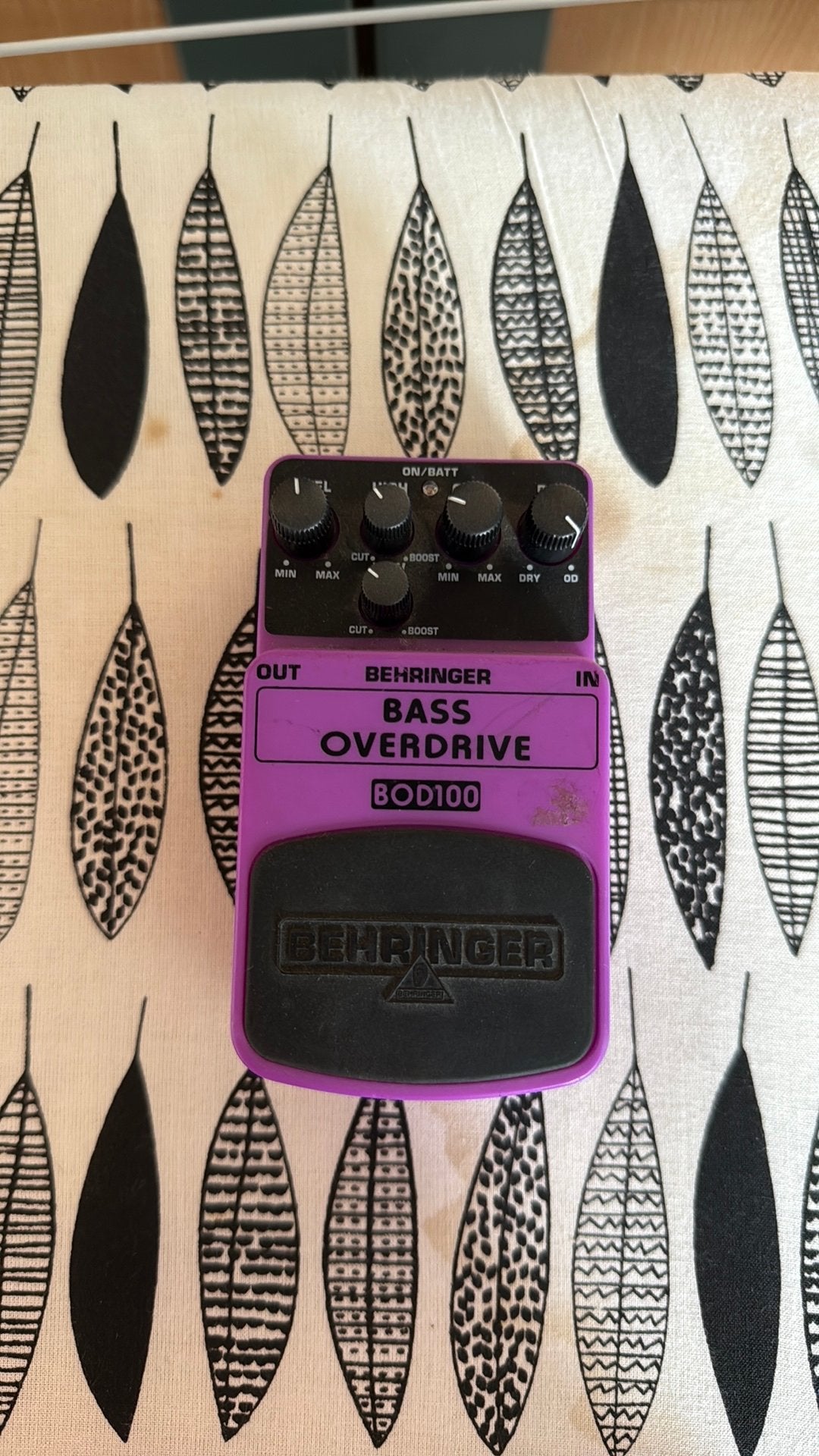 Behringer Bass Overdrive, Ophalen of Verzenden