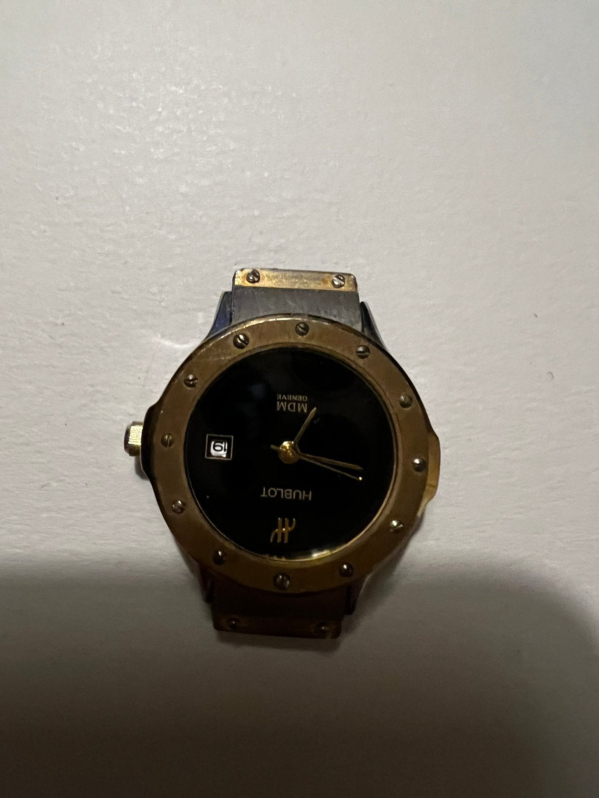 Hublot dames, Ophalen of Verzenden, Zo goed als nieuw, Zwart, Android