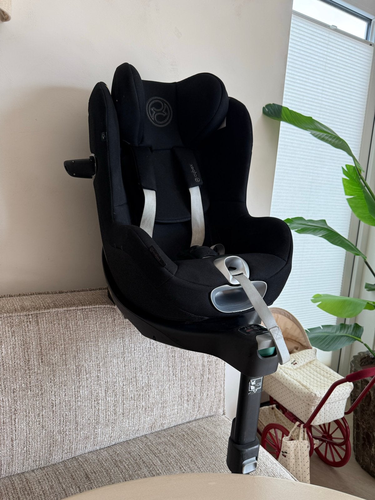 Cybex Sirona S i-Size Autostoel - Zwart, Overige merken, 0 t/m 18 kg, Verstelbare rugleuning, Ophalen of Verzenden