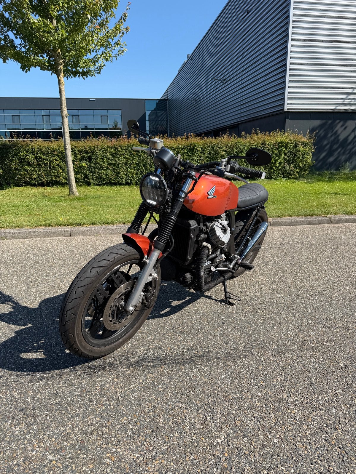 Honda CX500 Cafe Racer - Unieke Custom Build, Motoren, Motoren | Honda, Handgeschakeld, Naked bike, Gebruikt, Bedrijf
