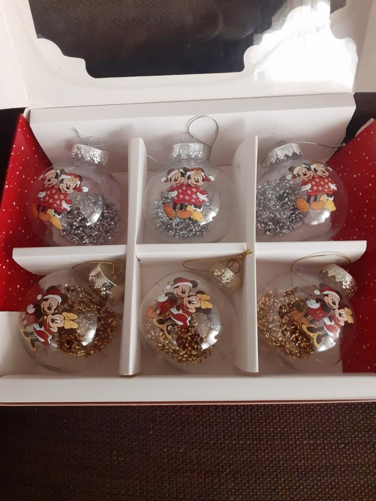 Disney kerstballen., Ophalen of Verzenden, Nieuw