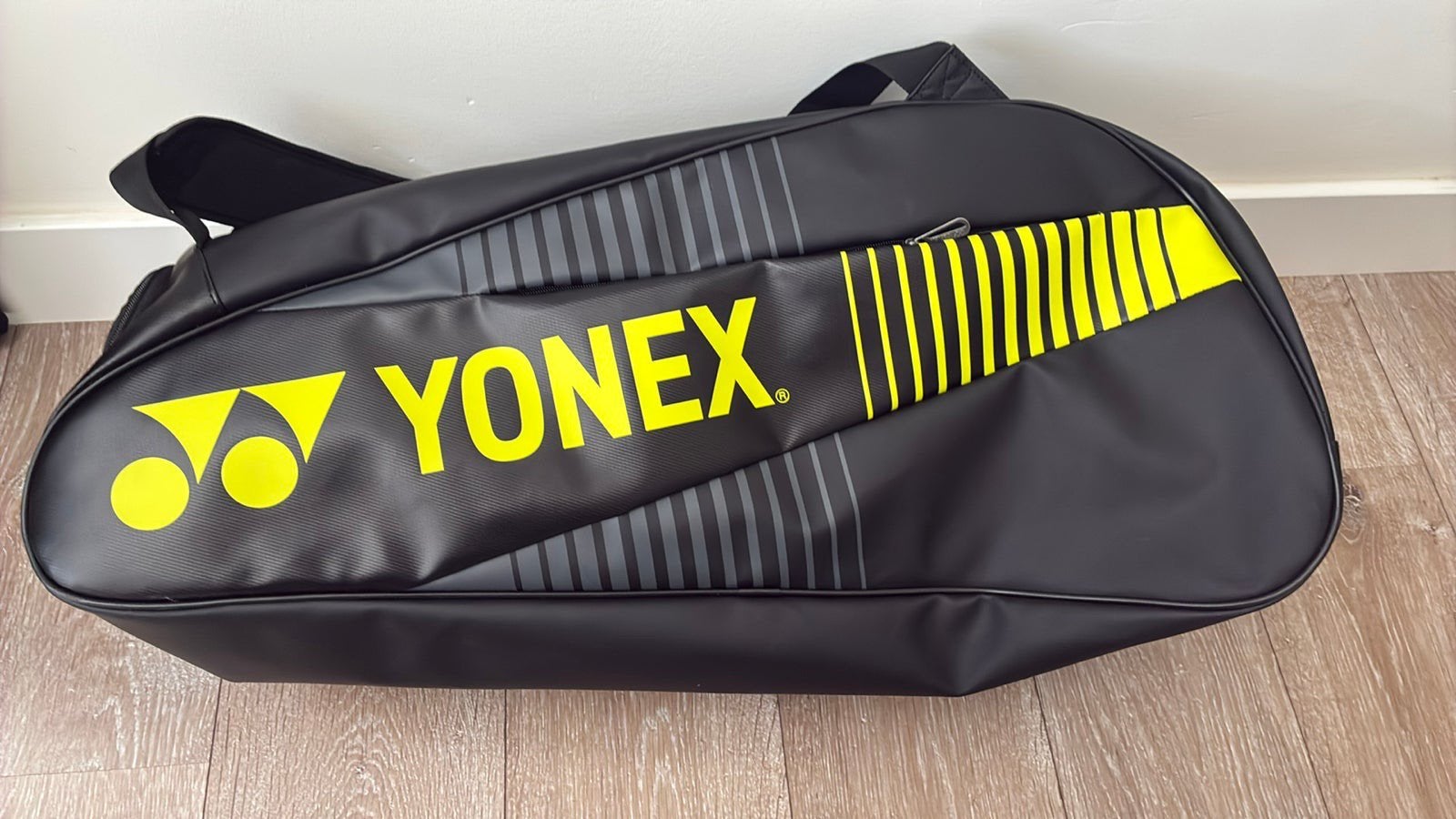 Yonex Tennis/Badminton Tas - Zwart/Neon Geel, Ophalen of Verzenden, Zo goed als nieuw, Tas, L2