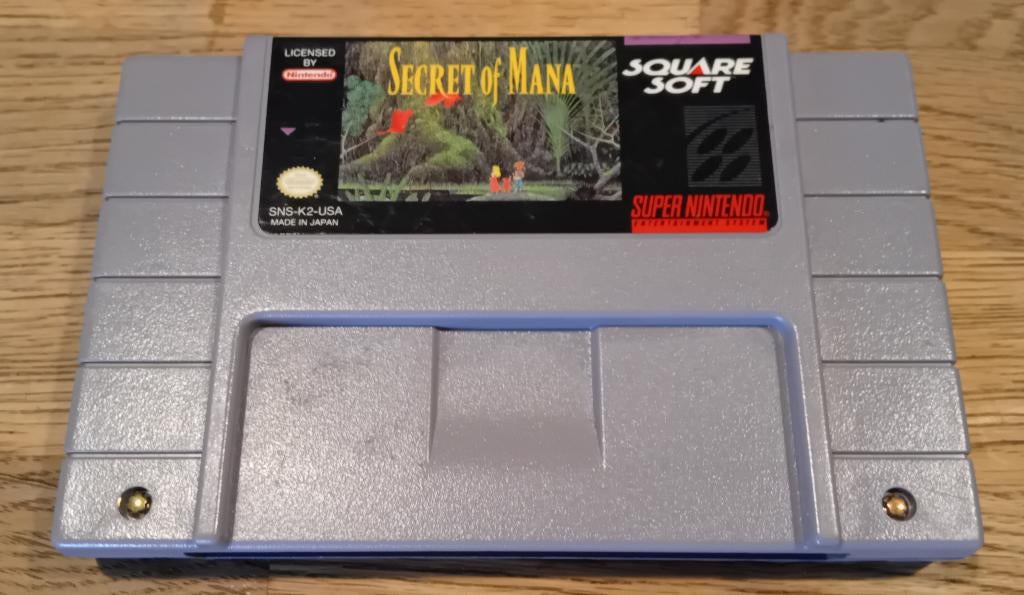 SNES Secret of Mana (NTSC), 1 speler, Ophalen of Verzenden, Zo goed als nieuw, Role Playing Game (Rpg)