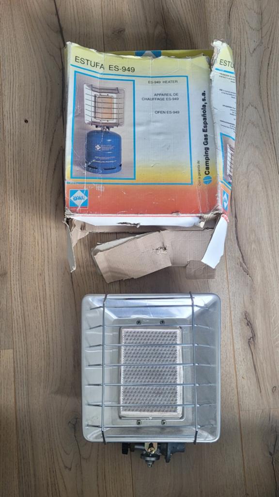 Campingaz ES-949 Gas Camping Verwarming Heater, Caravans en Kamperen, Ophalen of Verzenden, Gebruikt