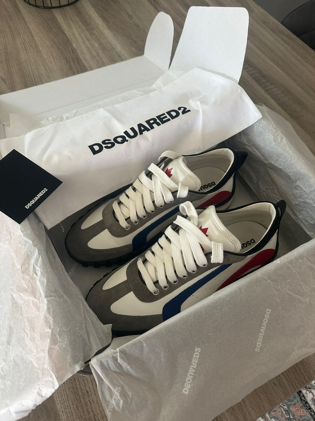 Dsquared2 Legend Sneakers Maat 40, Kleding | Heren, Schoenen, Overige kleuren, Ophalen of Verzenden, Sneakers of Gympen, Zo goed als nieuw