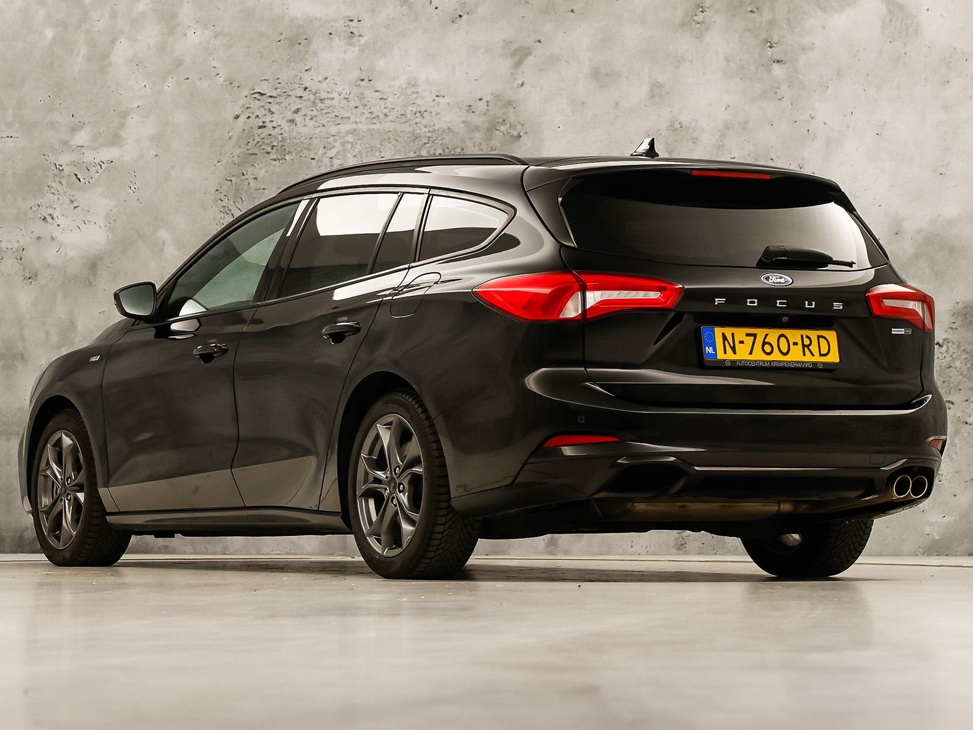 Ford FOCUS Wagon 1.0 EcoBoost Hybrid ST Line (APPLE CARPLAY,, 12 maanden, Zwart, Origineel Nederlands, 19 km/l