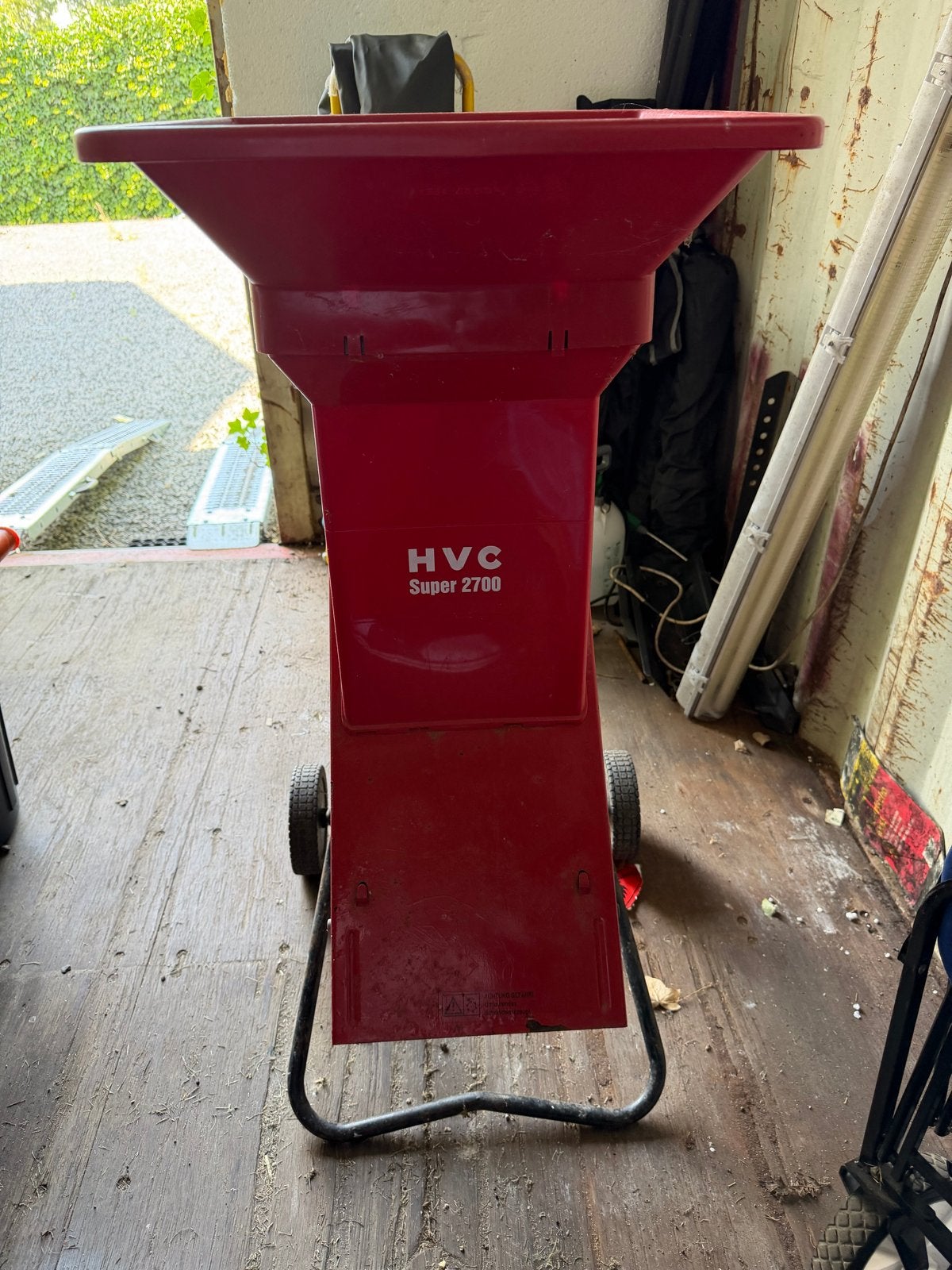 Elektrische hakselaar HVC Super 2700 met nieuwe messen, Tuin en Terras, Hakselaars, Gebruikt, Elektrisch, Ophalen