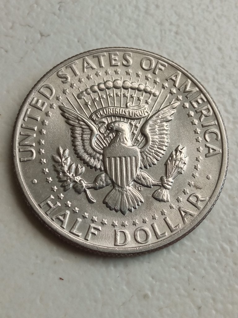 Verenigde Staten 1/2 dollar 1971., Ophalen of Verzenden, Noord-Amerika, Losse munt