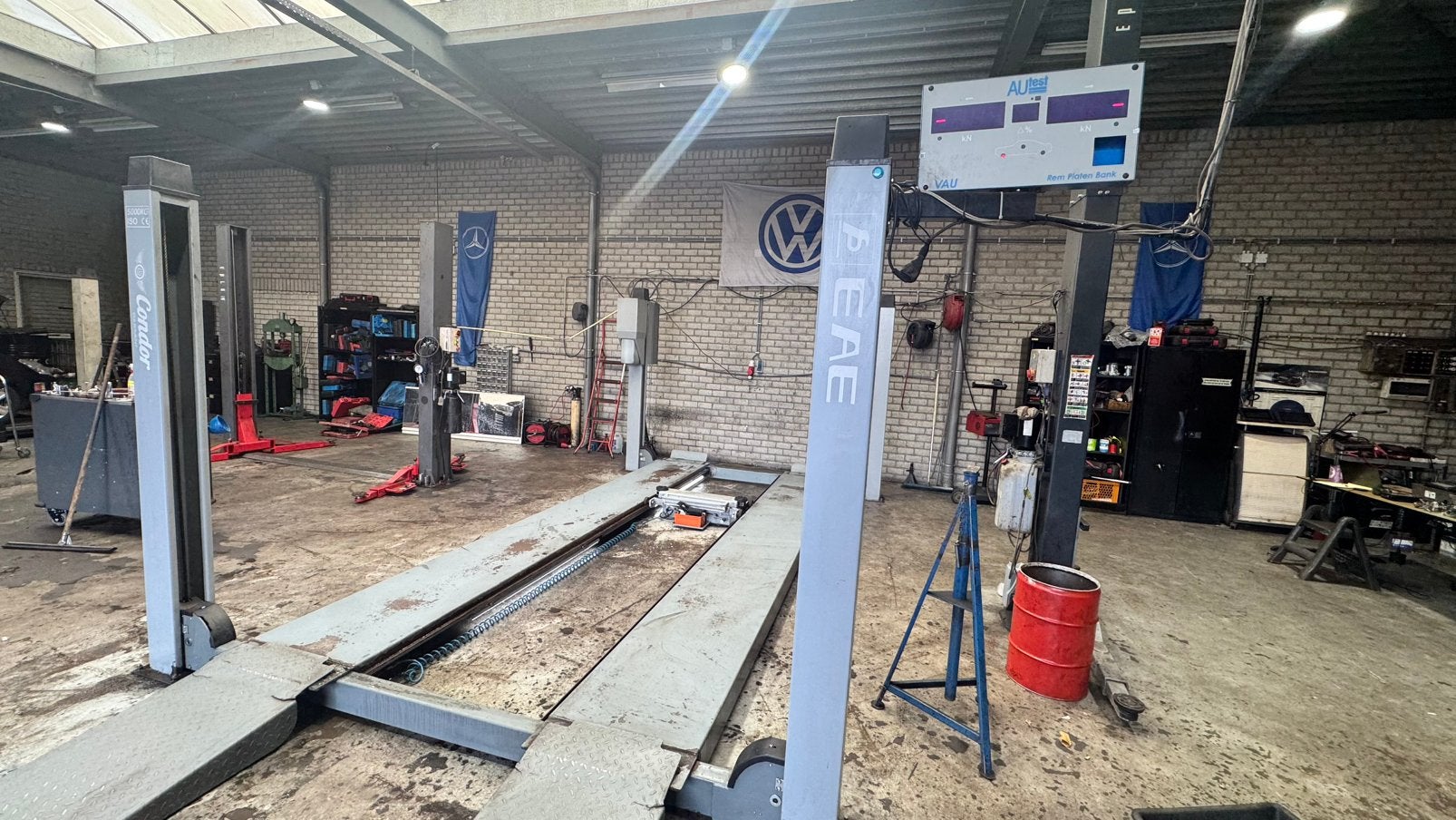 5 tons 4 koloms apk brug 5m rijplaten nog gekeurd, Apk-keuring