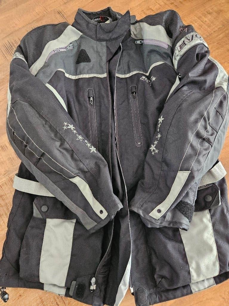 Evolution dames motorjas maat XXL, Motoren, Kleding | Motorkleding, Evolution, Jas | textiel, Ophalen of Verzenden, Dames