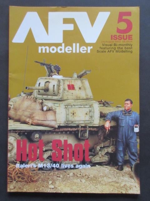 AFV modeller Issue 5 Hot Shot Italeri's M13-40 lives again, Boeken, Ophalen of Verzenden, Tweede Wereldoorlog, Gelezen, Overige onderwerpen