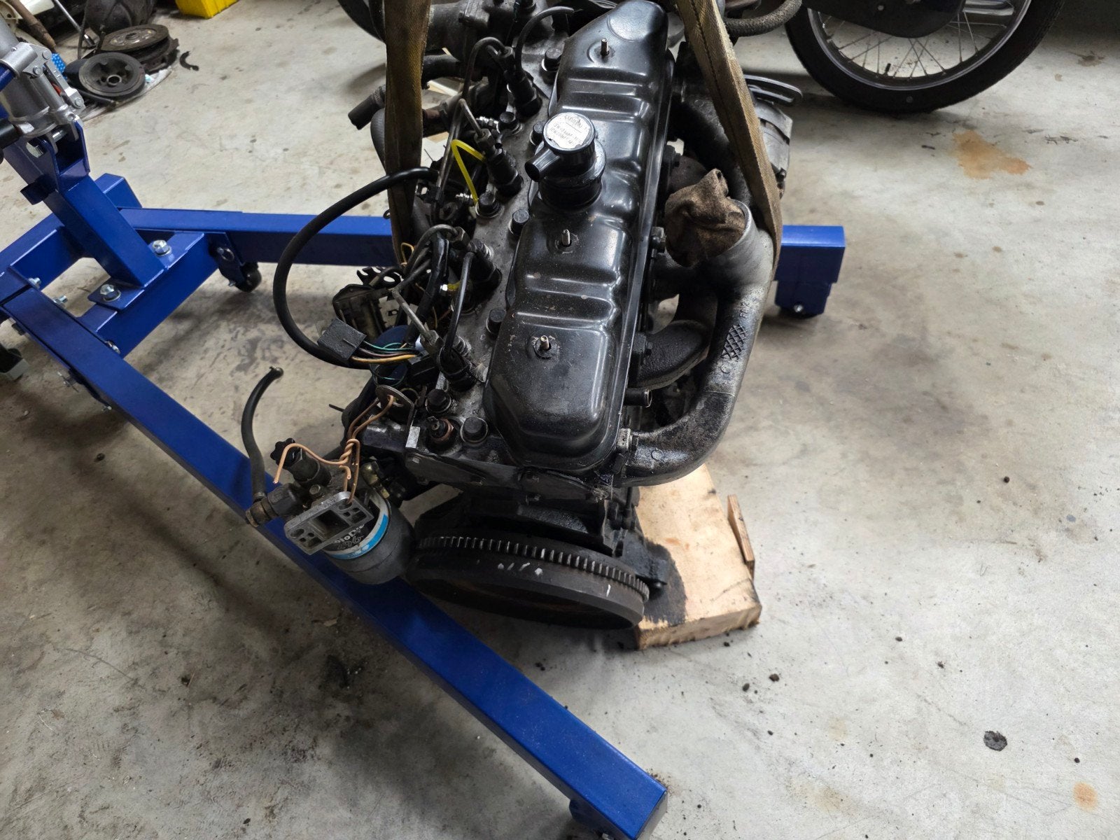 motor van  Peugeot oldtimer 2.5 disel uit 1982, Auto-onderdelen, Ophalen, Gebruikt, Peugeot