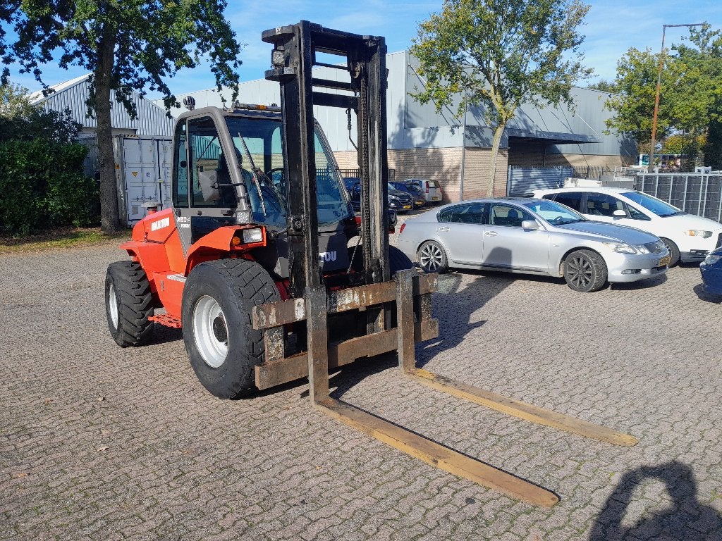 Manitou M 50-4 T ruwterrein heftruck 5 ton 4x4, bj 2012, Ophalen, Diesel, Heftruck, Manitou