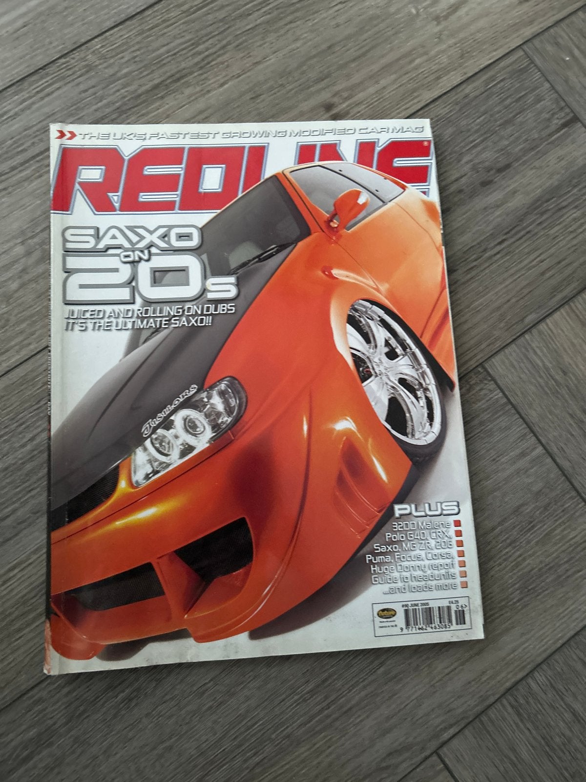 Redline Magazine - Saxo op 20 inch wielen, Ophalen of Verzenden, Gelezen, Overige typen