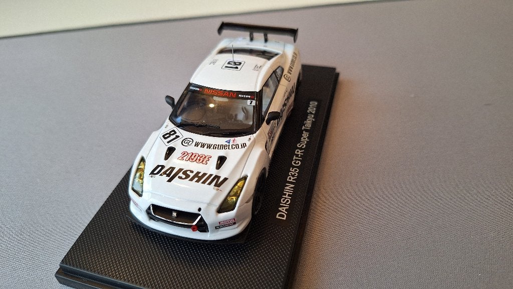 1:43 Ebbro - Nissan R35 GT-R, Ophalen of Verzenden, Zo goed als nieuw, Auto, Overige merken