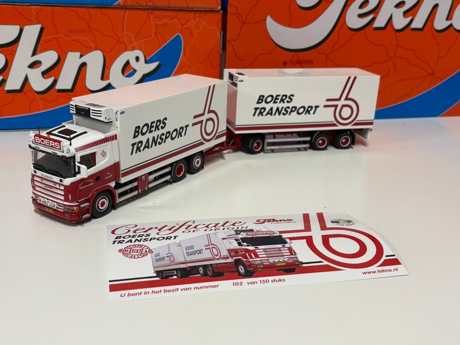 Tekno Boere, Ophalen of Verzenden, Zo goed als nieuw, Bus of Vrachtwagen, Tekno