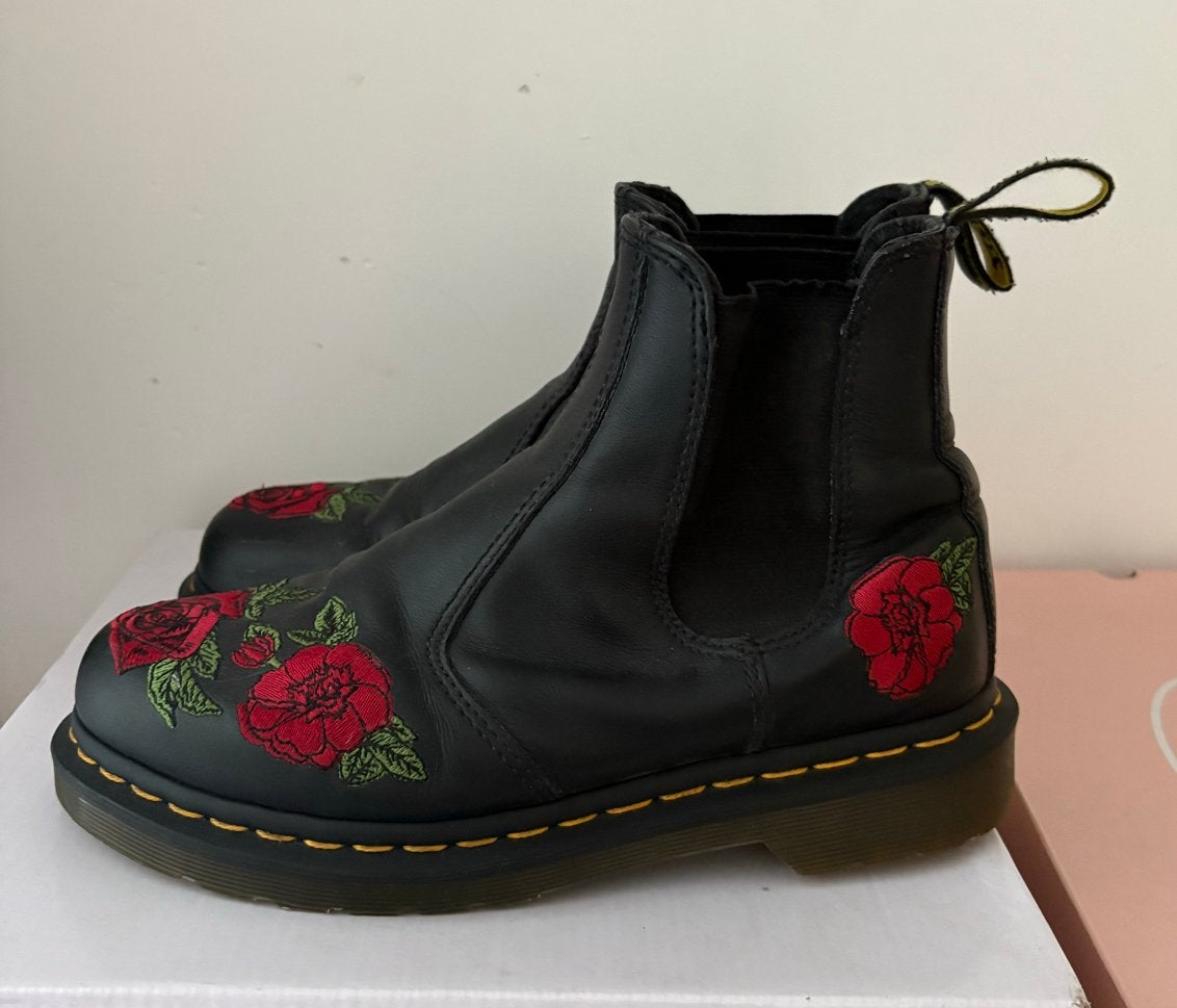 Dr. Martens Chelsea Vonda boots - Maat 38, Kleding | Dames, Schoenen, Ophalen, Zwart, Lage of Enkellaarzen, Gedragen