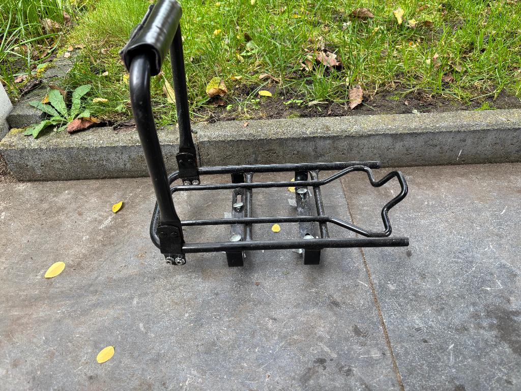 fietszitje, Ophalen, Achterzitje, 15 t/m 36 kg, Gebruikt