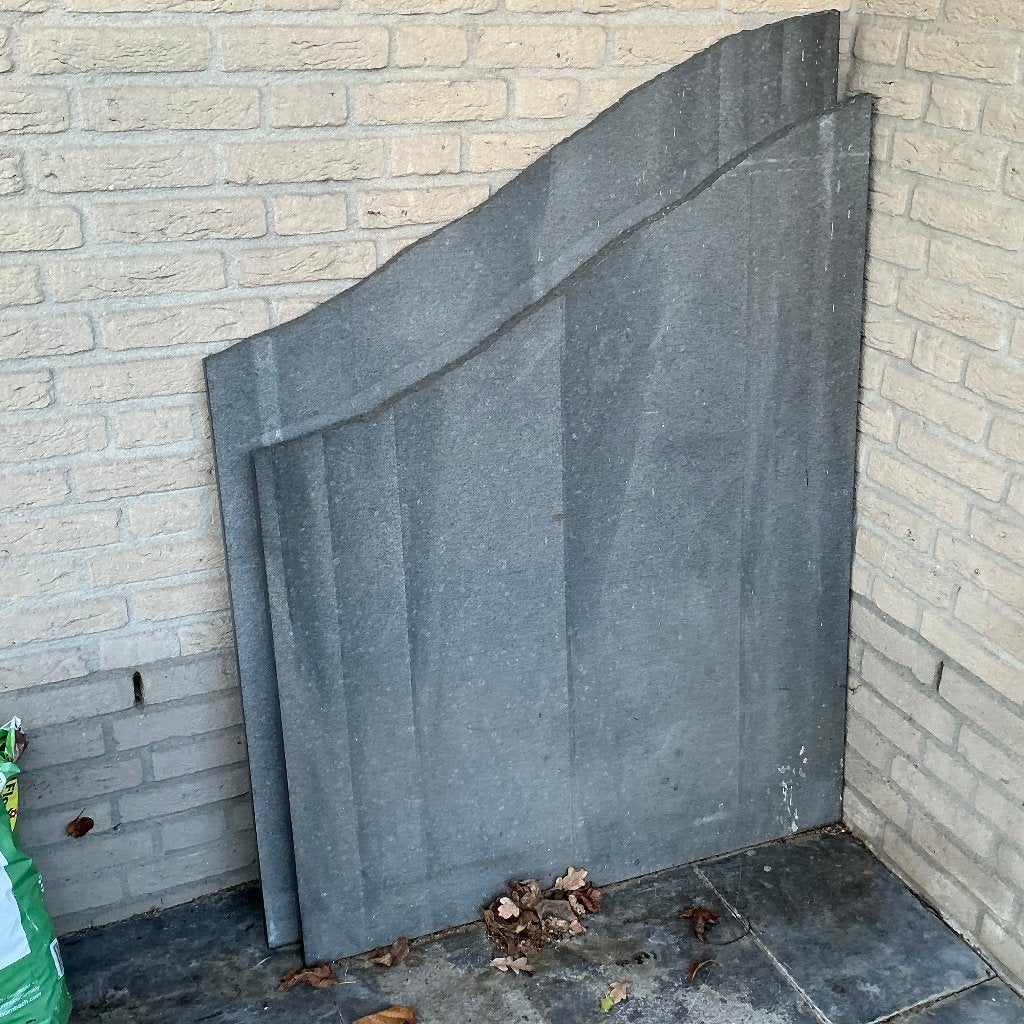 Natuurstenen tafelblad, Ophalen, Gebruikt, Rechthoekig, Overige materialen