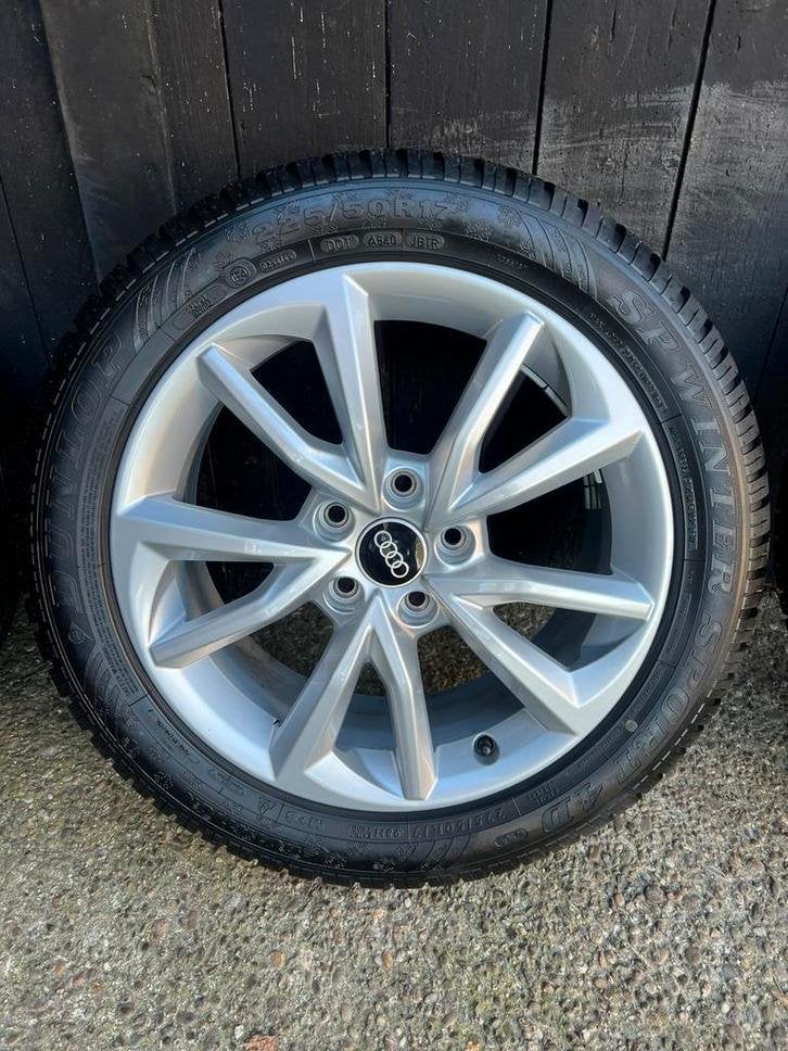 Originele Audi tt a3 a4 winter wielen 5x112 dunlop 17? set, Niet ingevuld, Gebruikt, Banden en Velgen, Niet ingevuld