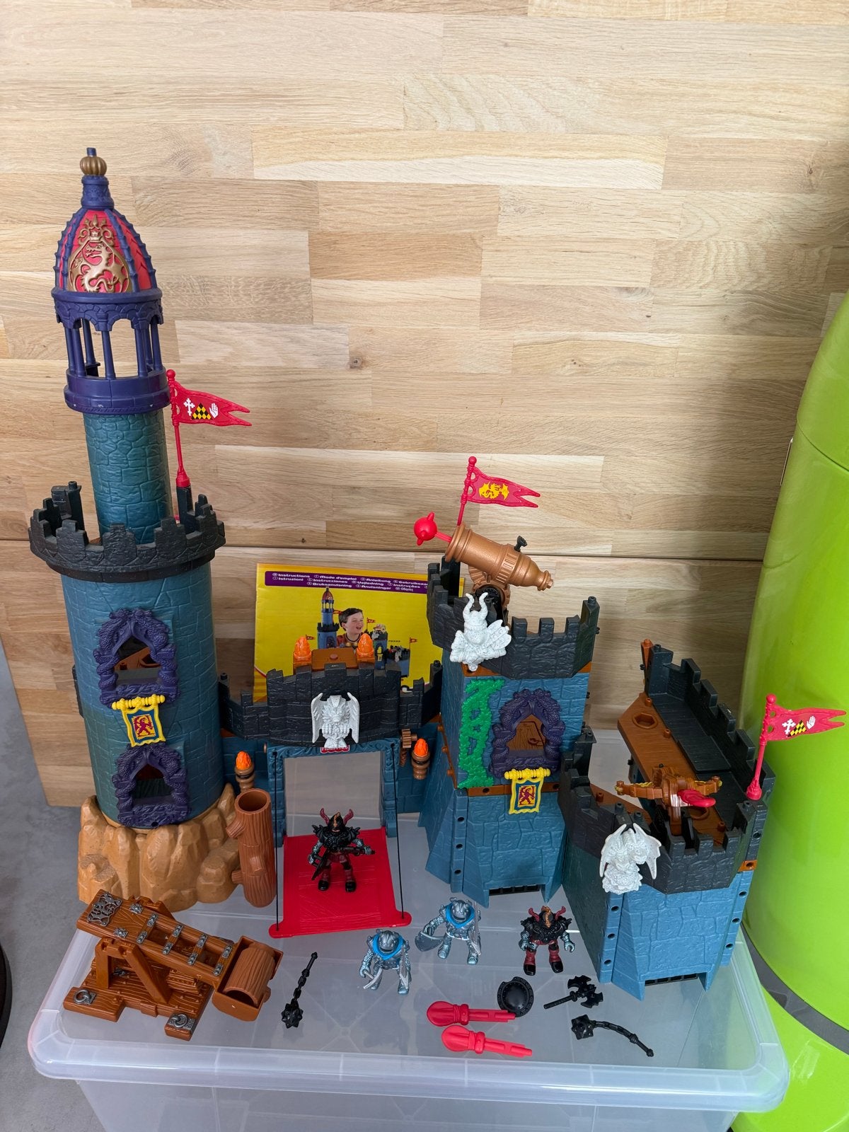 Vintage Imaginext Battle Castle 2002 (78333) fisher price, Ophalen of Verzenden, Zo goed als nieuw, Speelset