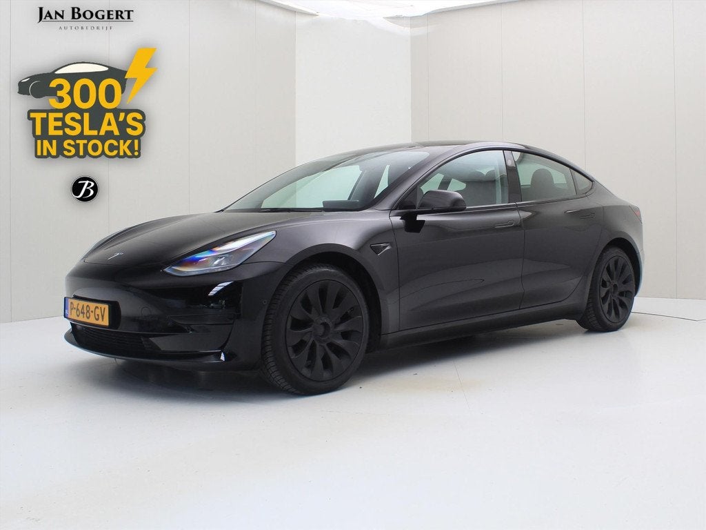 Tesla Model 3 Standard RWD Plus UPGRADE [ RYZEN AMD+LFP-ACCU, Auto's, Tesla, Automaat, Achterwielaandrijving, Gebruikt, Zwart