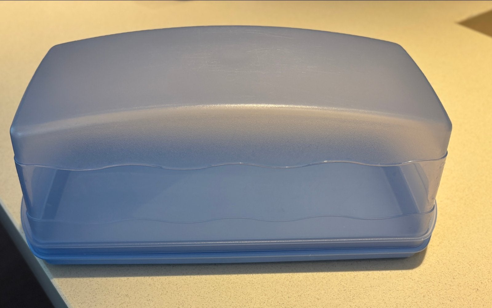 Tupperware Brooddoos/Bewaardoos - Blauw, BPA-vrij, Gebruikt, Bewaardoos, Blauw
