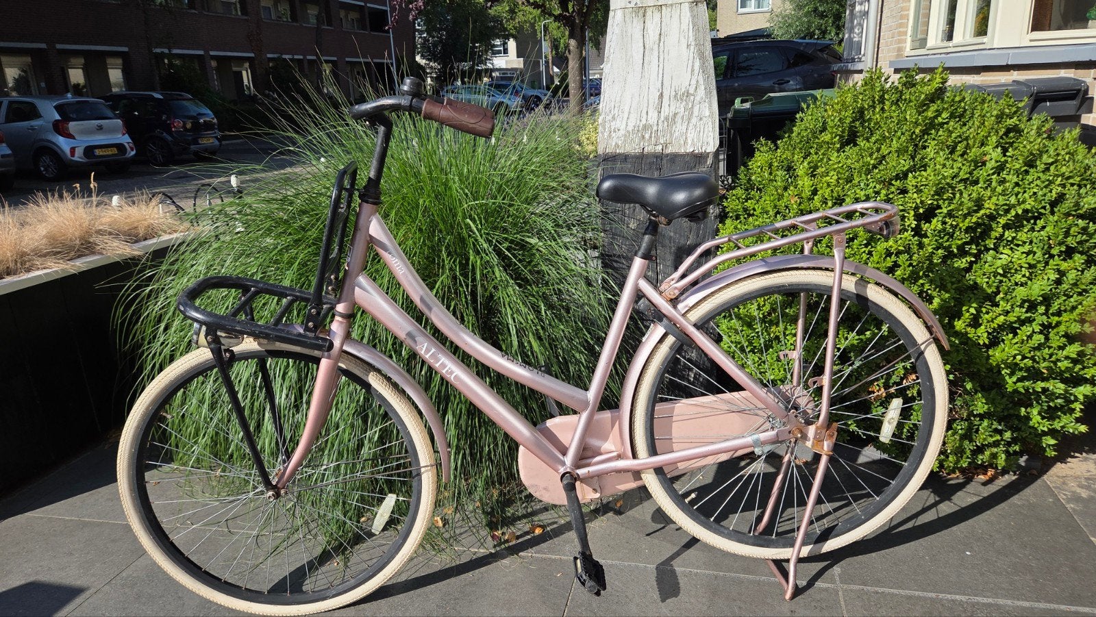 ALTEC Roma dames fiets, oud roze, Ophalen, Gebruikt