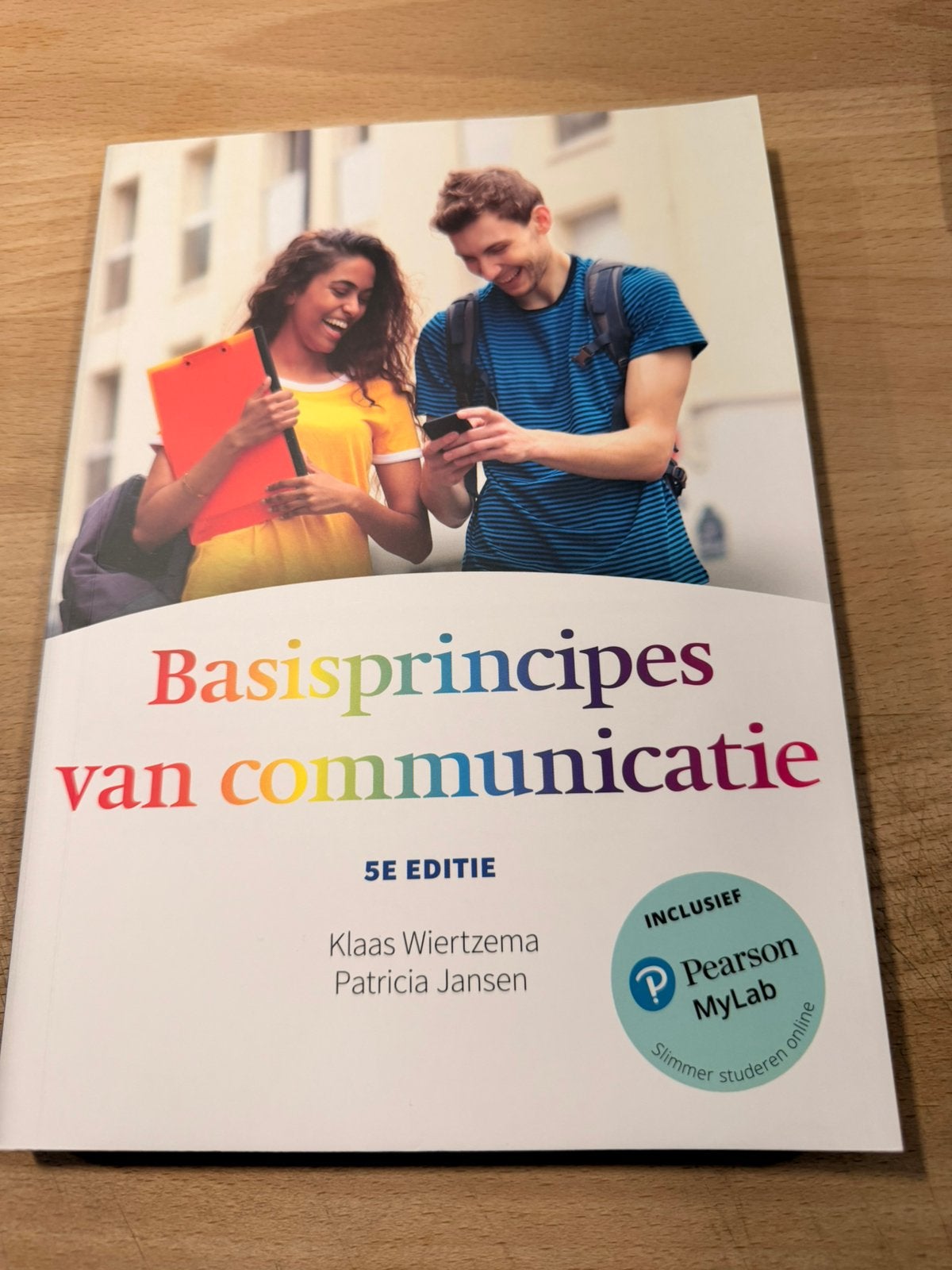 Basisprincipes van communicatie, 5e editie met MyLabNL, Boeken, Nieuw, Ophalen of Verzenden, Klaas Wiertzema; Patricia Jansen