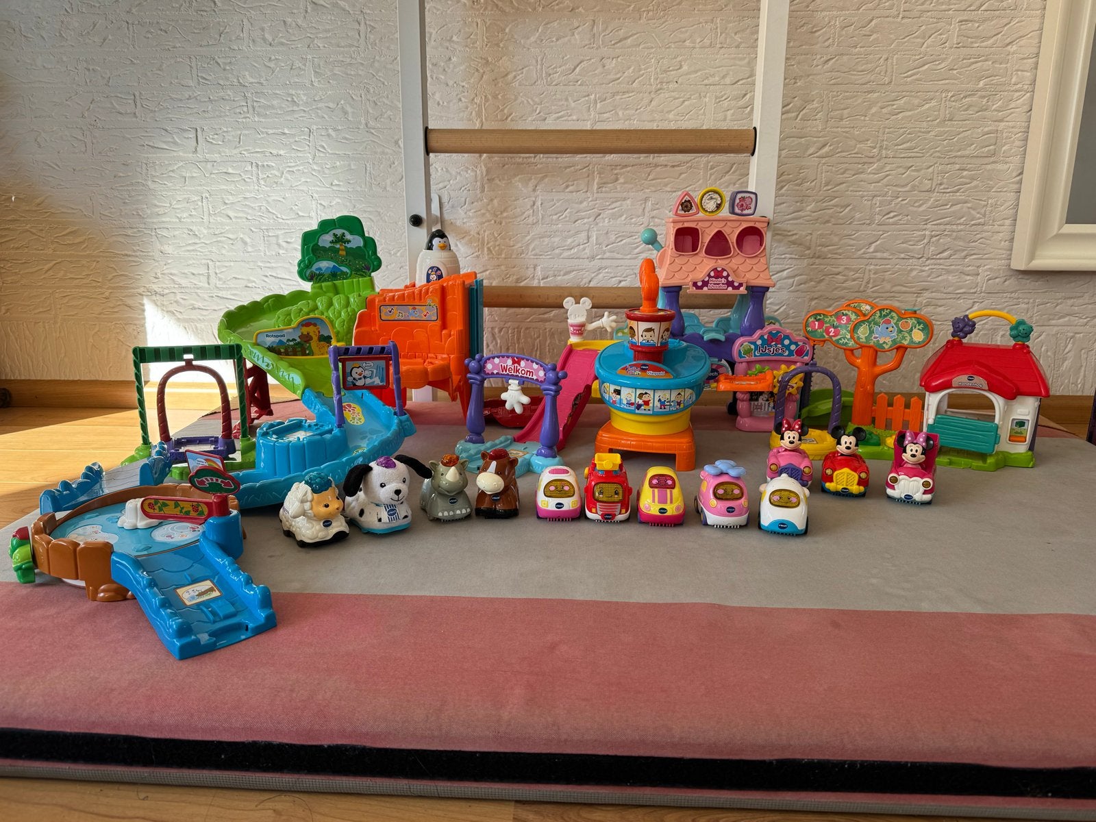 Grote VTech Zoef Zoef Dieren & Toet Toet Auto's Set, Kinderen en Baby's, Ophalen, Gebruikt, 2 tot 4 jaar