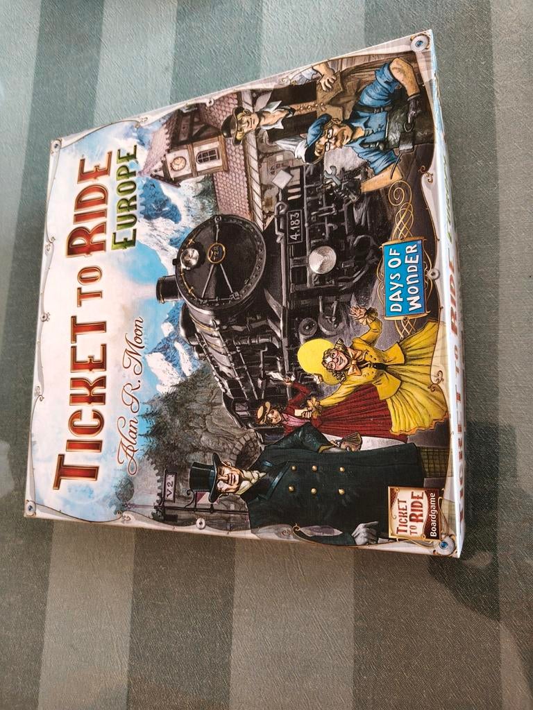 Ticket to Ride Europe Bordspel - Compleet en Goede Staat, Drie of vier spelers, Ophalen of Verzenden, Gebruikt, Days of Wonder