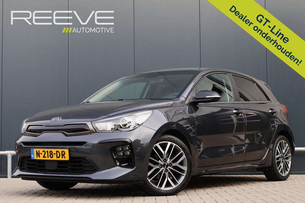 Kia Rio 1.0 TGDI GT-Line | LED | Apple Carplay / Android Aut, Auto's, Kia, Voorwielaandrijving, Gebruikt, Met garantie (alle)