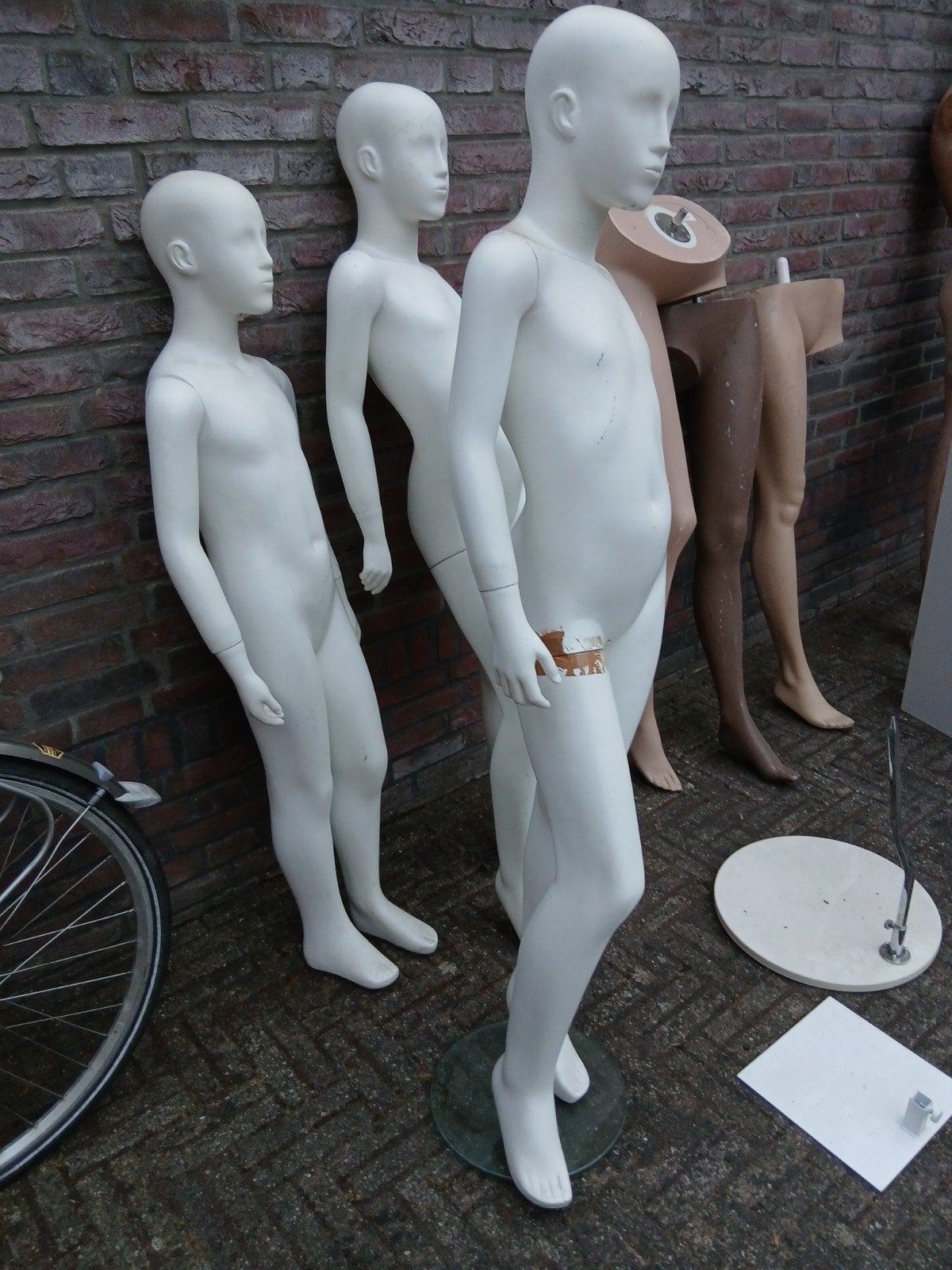 Diverse etalagepoppen en onderdelen te koop, Hobby en Vrije tijd, Ophalen, Gebruikt
