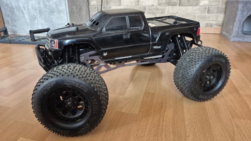 HPI Savage XL 5.9 Big Block 1/8, Ophalen of Verzenden, Zo goed als nieuw, 1:5 t/m 1:8, Auto