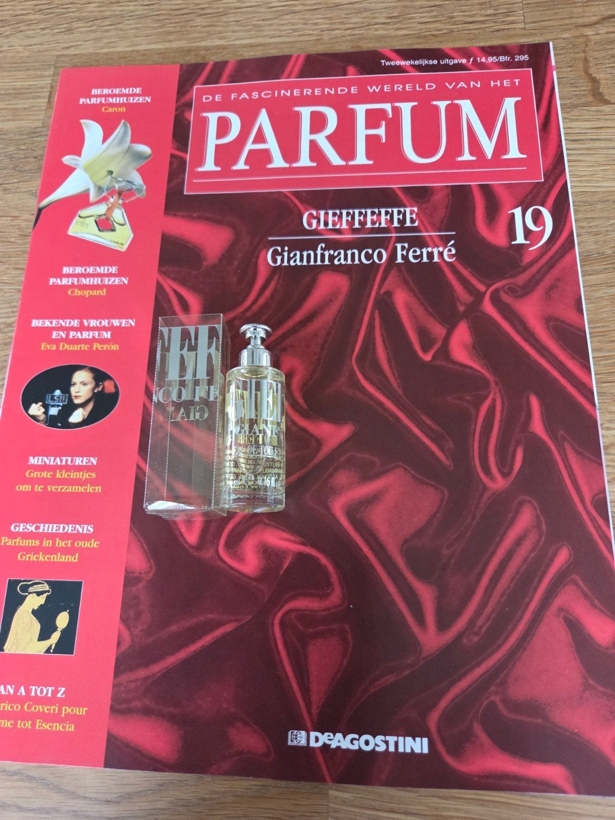 19 Gieffeffe Gianfranco Ferre Parfum Miniatuur, Ophalen of Verzenden, Zo goed als nieuw