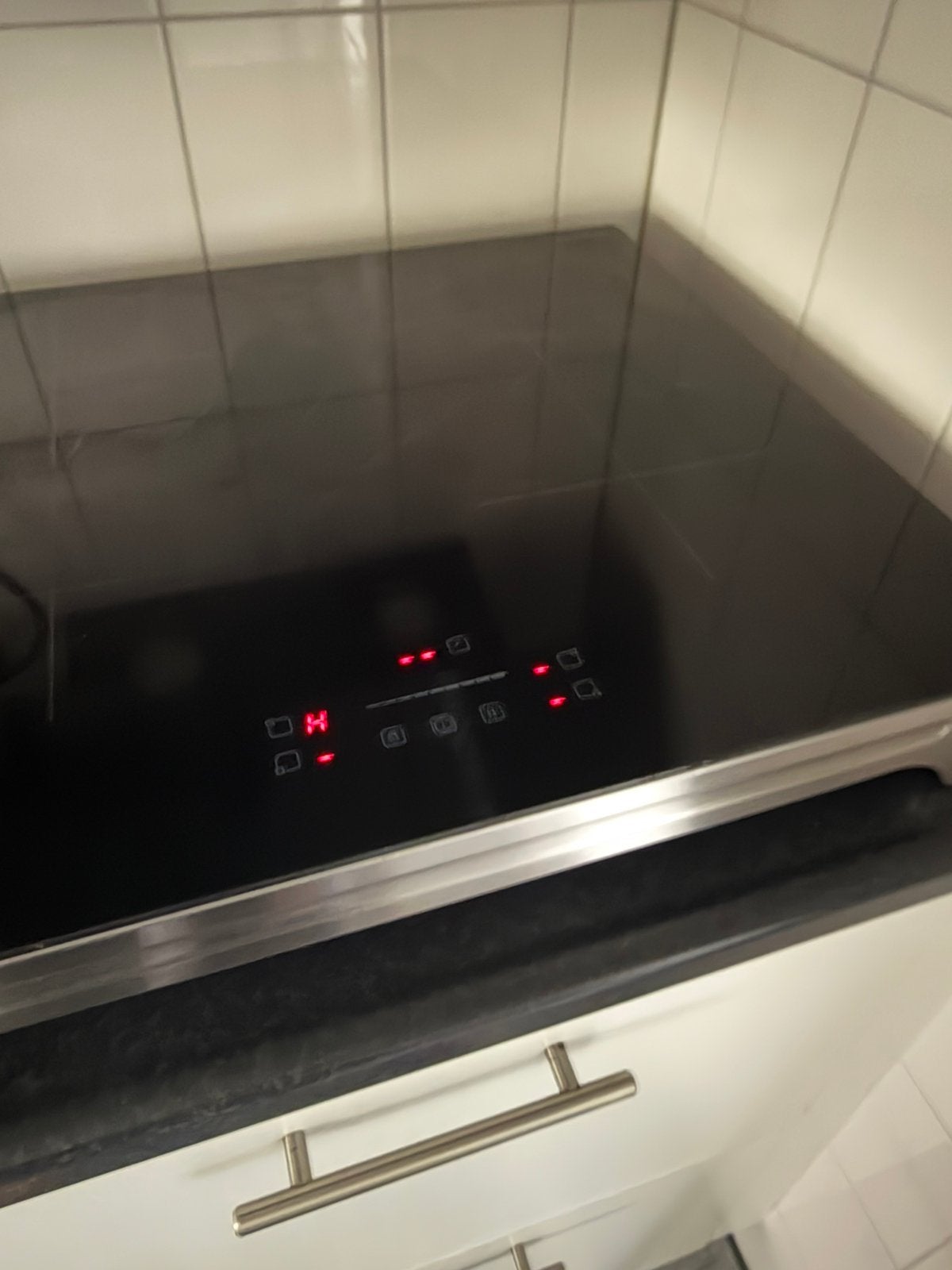 Nette inventum inductie kookplaat, Ophalen, 4 kookzones, Zo goed als nieuw, Inductie